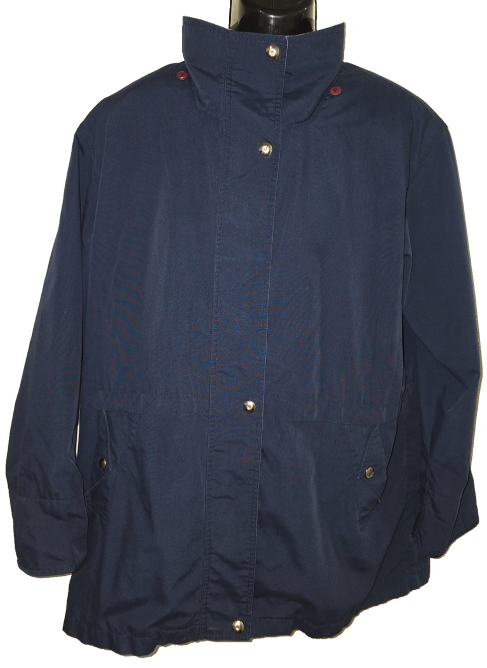 Westbound Men’s Blue Button Down Classic Style Coat Size L M021